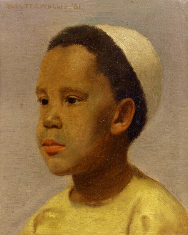 Samuel-Coleridge Taylor in oil by Wallis